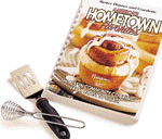 America's Hometown Favorites Cookbook with FREE mini spatula and spring whisk